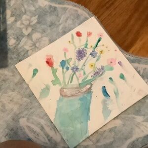 Floral Watercolor Art Print